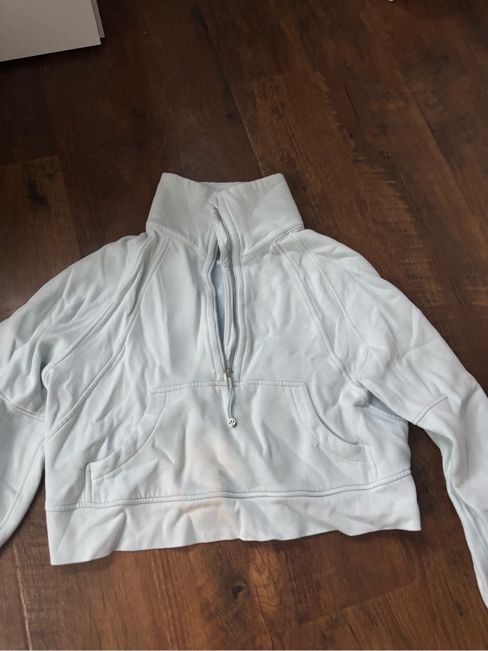 Light blue Lululemon scuba